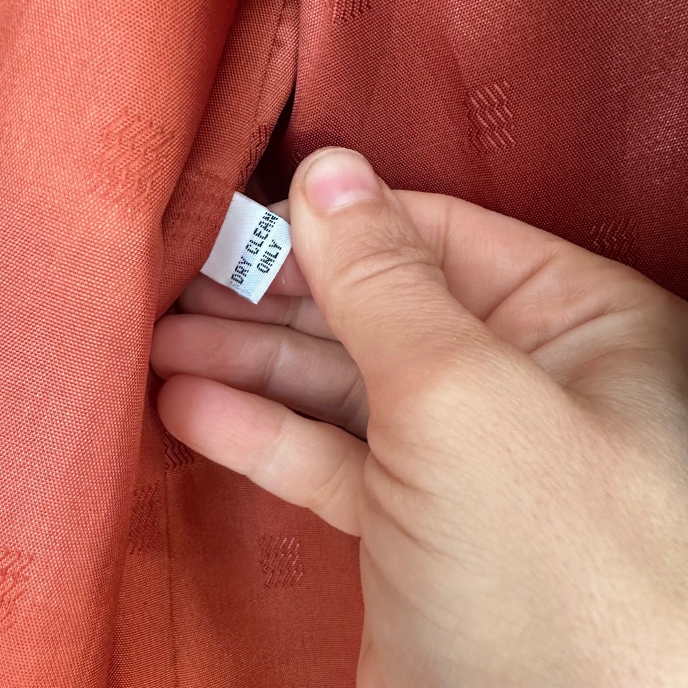 Tailored by Harlan Vintage Women's Brown‎ Blazer Rust 16 Large 90s - Picture 4 of 13